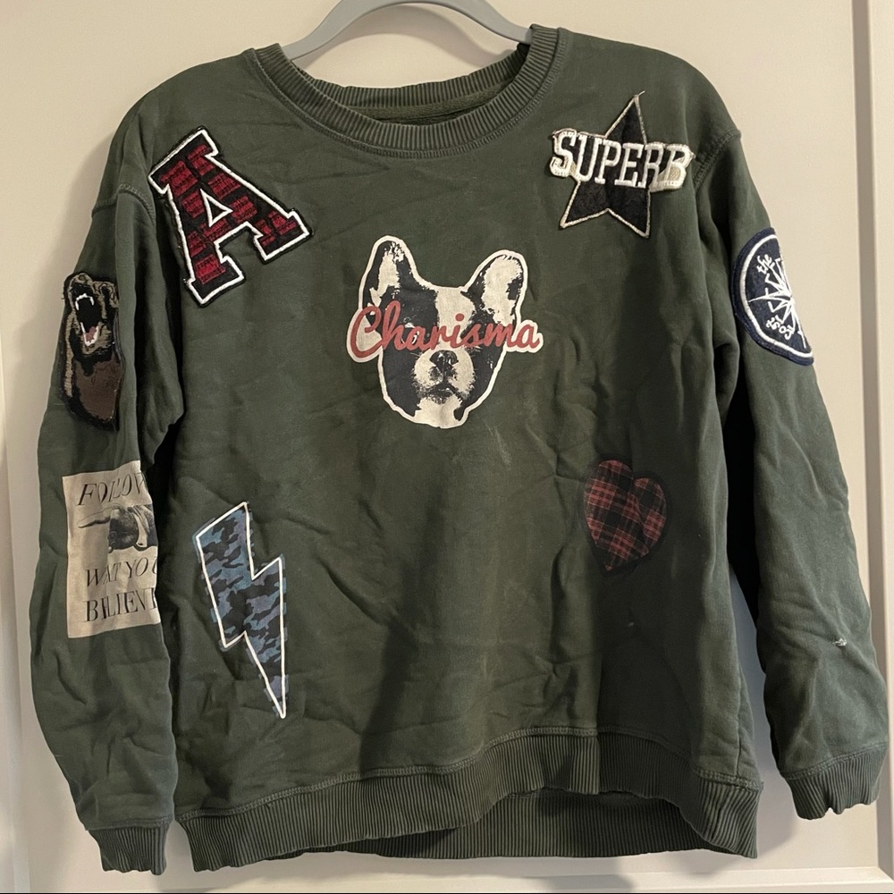 Zara Varsity Sweater